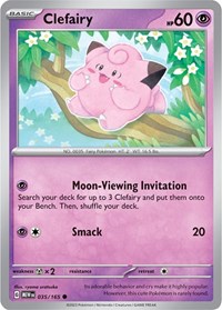 Clefairy (035/165) - SV: Scarlet & Violet 151