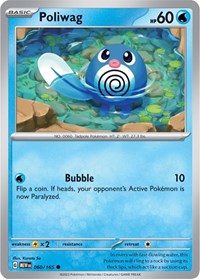 Poliwag (060/165) - SV: Scarlet & Violet 151