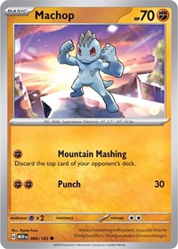 Machop (066/165) - SV: Scarlet & Violet 151