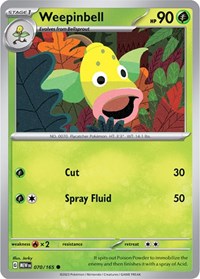 Weepinbell (070/165) - SV: Scarlet & Violet 151