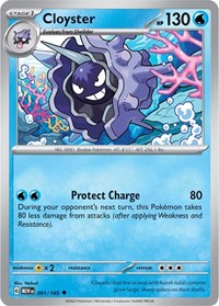 Cloyster (091/165) - SV: Scarlet & Violet 151