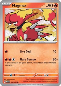 Magmar (126/165) - SV: Scarlet & Violet 151