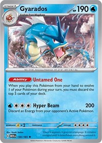Gyarados (130/165) - SV: Scarlet & Violet 151