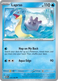 Lapras (131/165) - SV: Scarlet & Violet 151