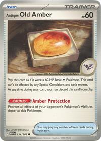 Antique Old Amber (154/165) - SV: Scarlet & Violet 151
