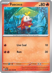 Fuecoco (023/182) - SV04: Paradox Rift