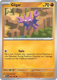 Gligar (091/182) - SV04: Paradox Rift