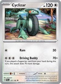 Cyclizar 157 182 (157/182) - SV04: Paradox Rift