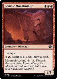 Seismic Monstrosaur (166) - The Lost Caverns of Ixalan