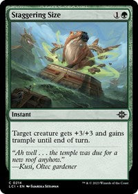 Staggering Size (214) - The Lost Caverns of Ixalan