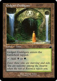 Golgari Guildgate Retro Frame (402) - Ravnica Remastered