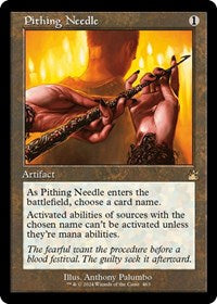 Pithing Needle Retro Frame (463) - Ravnica Remastered