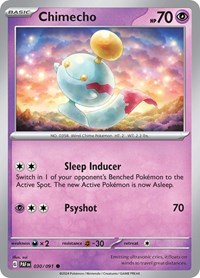 Chimecho (030/091) - SV: Paldean Fates