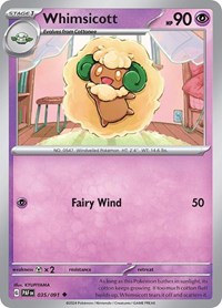 Whimsicott (035/091) - SV: Paldean Fates