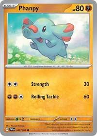 Phanpy (048/091) - SV: Paldean Fates