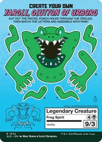 Yargle Glutton of Urborg (1542) - Secret Lair Drop Series - Back