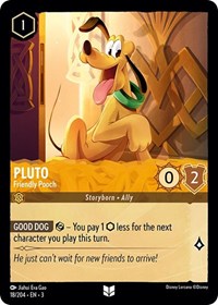 Pluto - Friendly Pooch (18/204) - Into the Inklands
