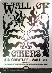 Wall of Omens Rainbow Foil (1518) - Secret Lair Drop Series