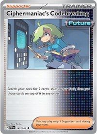 Ciphermaniacs Codebreaking 145 162 (145/162) - SV05: Temporal Forces