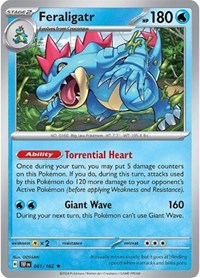 Feraligatr (041/162) - SV05: Temporal Forces