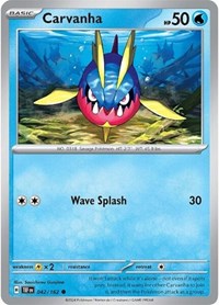Carvanha (042/162) - SV05: Temporal Forces