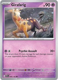 Girafarig (066/162) - SV05: Temporal Forces