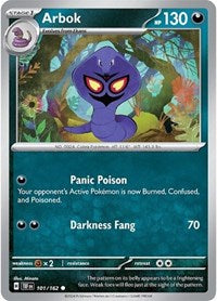 Arbok 101 162 (101/162) - SV05: Temporal Forces