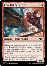 Iron Fist Pulverizer (131) - Outlaws of Thunder Junction