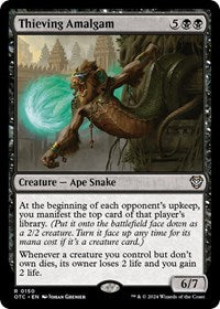Thieving Amalgam (150) - Commander: Outlaws of Thunder Junction