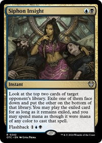 Siphon Insight (242) - Commander: Outlaws of Thunder Junction