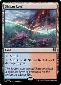 Shivan Reef (320) - Commander: Outlaws of Thunder Junction