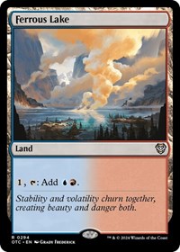 Ferrous Lake (294) - Commander: Outlaws of Thunder Junction