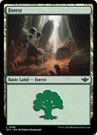 Forest 0285 (285) - Outlaws of Thunder Junction