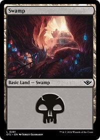 Swamp 0281 (281) - Outlaws of Thunder Junction