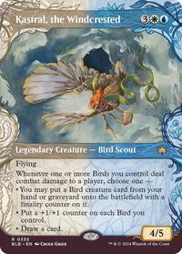 Kastral the Windcrested Showcase (335) - Bloomburrow
