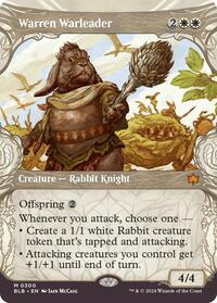 Warren Warleader Showcase (300) - Bloomburrow