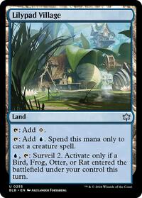 Lilypad Village (255) - Bloomburrow