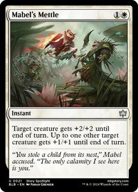 Mabels Mettle (21) - Bloomburrow
