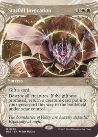 Starfall Invocation Showcase (298) - Bloomburrow