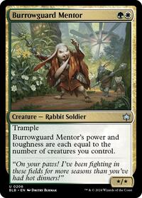 Burrowguard Mentor (206) - Bloomburrow