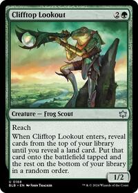 Clifftop Lookout (168) - Bloomburrow