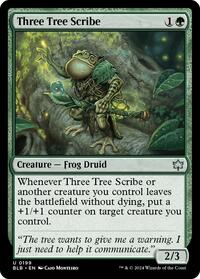 Three Tree Scribe (199) - Bloomburrow