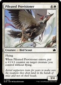 Pileated Provisioner (25) - Bloomburrow