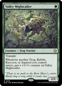 Valley Mightcaller (202) - Bloomburrow