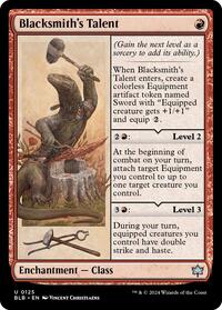 Blacksmiths Talent (125) - Bloomburrow