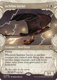 Jackdaw Savior Showcase (296) - Bloomburrow