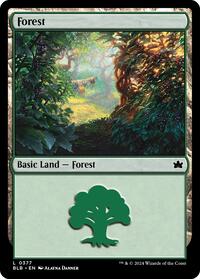 Forest 0377 (377) - Bloomburrow