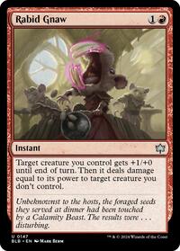 Rabid Gnaw (147) - Bloomburrow