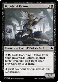 Bonebind Orator (84) - Bloomburrow