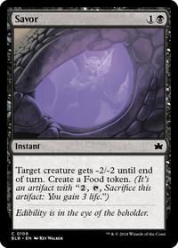 Savor (109) - Bloomburrow